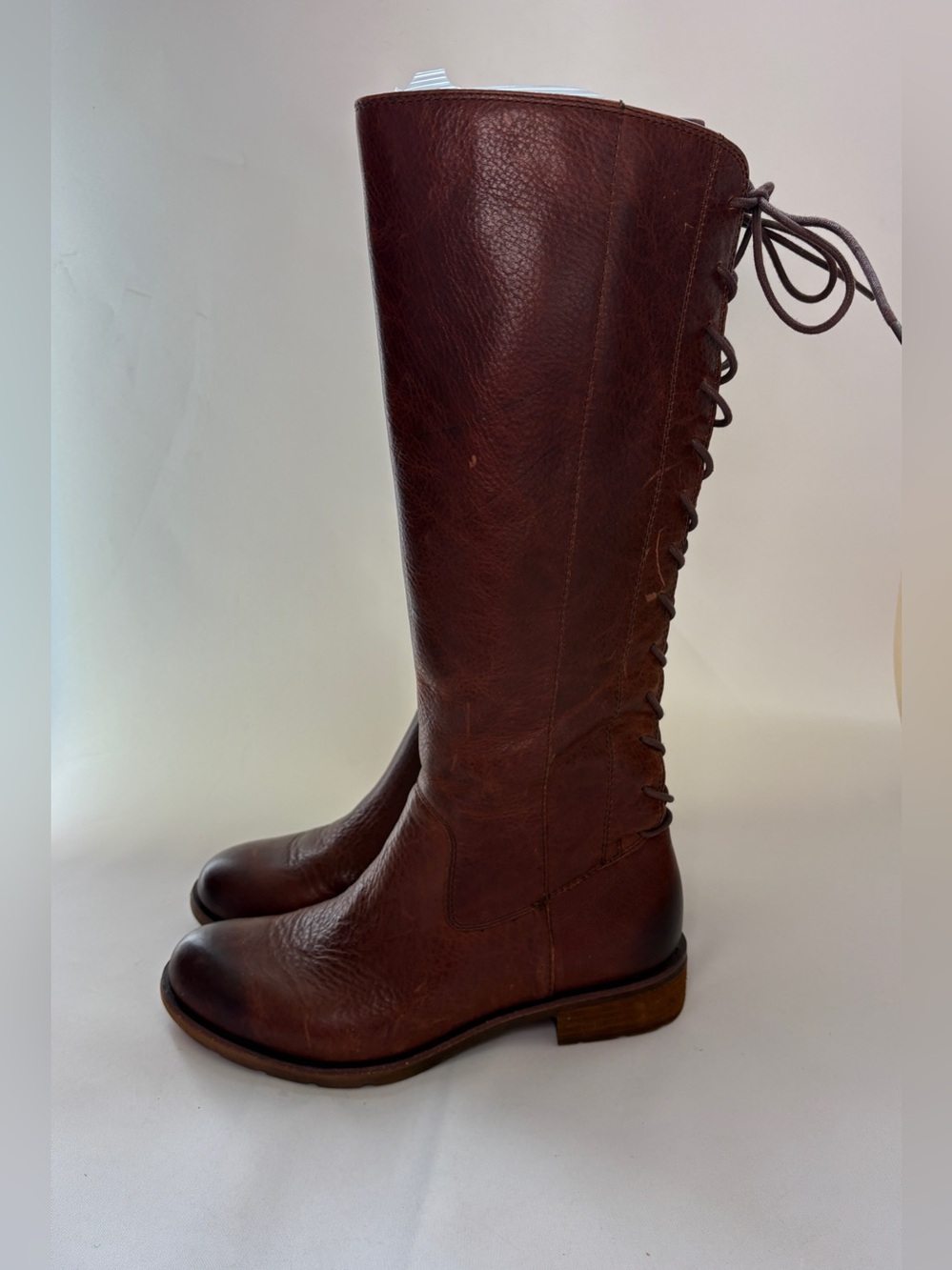 Söfft Sharnell II‎ Waterproof Leather Tall Riding Boots Whiskey Brown - Size 8.5 - Picture 3 of 10